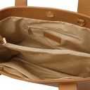 Callie Soft Leather Shoulder bag Caramel TL142415