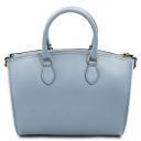 Layla Bauletto in Pelle Celeste TL142399