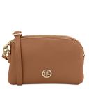 Lily Soft Leather Shoulder bag Caramel TL142375