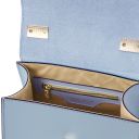 TL Bag Borsa a Mano in Pelle Celeste TL142203