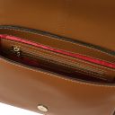 Nausica Leather Shoulder bag Cognac TL141598