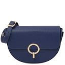 Astrea Leather Shoulder bag Темно-синий TL142284