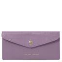 Leather Envelope Wallet Lilac TL142322