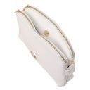Lily Borsa a Tracolla in Pelle Morbida Bianco TL142375