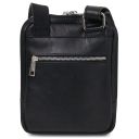 Mark Leather Crossbody Bag Black TL142428