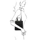 TL Bag Mochila Pequeño en Piel Para Mujer Negro TL141764