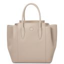 Tulipan Borsa a Mano in Pelle Beige TL141727