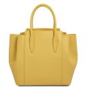Tulipan Borsa a Mano in Pelle Giallo pastello TL141727