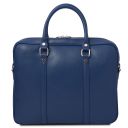 Prato Exclusive Saffiano Leather Laptop Case Dark Blue TL142453