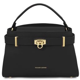 Maisy Borsa a Mano in Pelle - Misura Media Nero TL142455