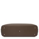 Magnolia Maletín en Piel Para Mujer Marrón topo oscuro TL141809