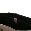 Magnolia Damen Business Tasche aus Leder Dunkel Taupe TL141809