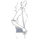 TL Bag Soft Leather Clutch Light Blue TL142029
