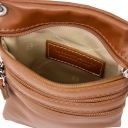 TL Bag Tracollina in Pelle Morbida Cognac TL142432