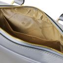 Mousse Borsa a Mano in Pelle Celeste TL142447