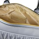 Mousse Borsa a Mano in Pelle Celeste TL142447