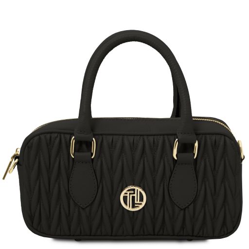 Mousse Borsa a Mano in Pelle Nero TL142447