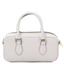 Mousse Borsa a Mano in Pelle Bianco TL142447