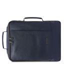 Brooklyn Sac à dos en Cuir Porte Ordinateur Bleu foncé TL142445