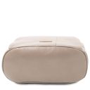 TL Bag Soft Leather Backpack Light Taupe TL142138
