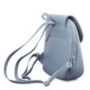 TL Bag Rucksack aus Weichem Leder Himmelblau TL141905