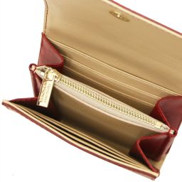 Diana Exclusive Leather Wallet - Small Size Red TL142437