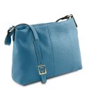 TL Bag Sac Bandoulière en Cuir Souple Bleu clair TL141720