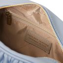 Chantilly Bolso a Mano en Piel Morbida Azul claro TL142446