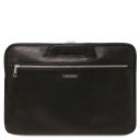 Caserta Cartella Portadocumenti in Pelle Nero TL142449