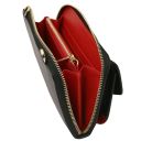 Urania Portafoglio/portacellulare in Pelle con Tracolla Nero TL142433