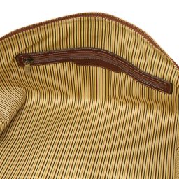 TL Voyager Weekender Reisetasche aus Leder - Gross Braun TL141794