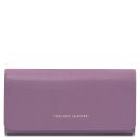 Iside Elégant Portefeuille en Cuir - Grand Modèle Lilas TL142434