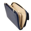 Urania Leather Wallet/phone Holder With Strap Темно-синий TL142433