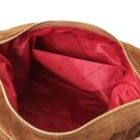 Sierra Suede Leather Shoulder bag Cognac TL142419