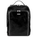 Bangkok Leather Laptop Backpack Black TL141063