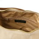 Sierra Suede Leather Shoulder bag Beige TL142419