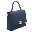 Silene Borsa a Mano in Pelle Convertibile a Zaino Blu scuro TL142152