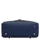 Silene Borsa a Mano in Pelle Convertibile a Zaino Blu scuro TL142152