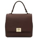 Silene Borsa a Mano in Pelle Convertibile a Zaino Caffè TL142152