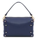 Praline Bauletto aus Weichem Leder Dunkelblau TL142422