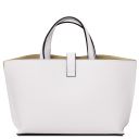Agatha Handtasche aus Leder Weiß TL142456