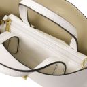 Agatha Leather Handbag White TL142456