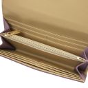 Iside Exclusive Leather Wallet - Large Size Лиловый TL142434