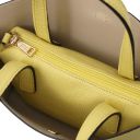Agatha Handtasche aus Leder Lime Gelb TL142456
