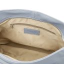 Brenda Borsa a Spalla in Pelle Morbida Celeste TL142450