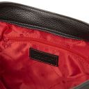 Brenda Schultertasche aus Weichem Leder Schwarz TL142450