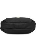 Brenda Schultertasche aus Weichem Leder Schwarz TL142450