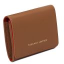 Iside Exclusive Leather Wallet - Small Size Коньяк TL142436