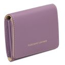 Iside Exclusive Leather Wallet - Small Size Lilac TL142436