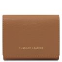 Iside Esclusivo Portafogli in Pelle - Misura Piccola Caramello TL142436